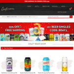 25% off 16+ Craft Beer Singles + Free Delivery @ Craft Cartel