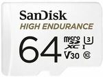 SanDisk 64GB High Endurance MicroSD U3 V30 $10.49 + Delivery (Free w/ eBay Plus) @ FFT eBay
