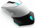 Alienware 610M Wired/Wireless Gaming Mouse AW610M - Lunar Light $91.50 @ Dell Australia