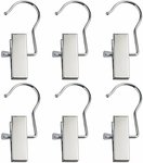 Laundry Hooks with Clip 6pcs $11.88 (27% off) + Delivery ($0 with Prime/ $39 Spend) @ BlueWhale Direct Amazon AU