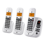 Telstra 9151 DECT Cordless Phone & Answering Machine + 2 Handsets $59