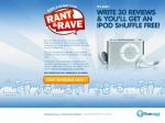 Free iPod Shuffle if You Submit 30 Reviews on TrueLocal.com.au - limited to first 200