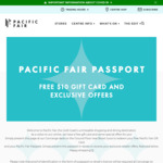 [QLD] Free $10 Pacific Fair Gift Card for Gold Coast Visitors