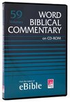 Koorong - 30% off Bible Software: Word Biblical Commentary 59 Volumes $245
