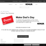 Win a $200 Prezzee Gift Card from Kohler