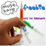 Syringe Shaped Ball Point Pen Color-Random Delivery $0 + Free Shipping @ Geartaker