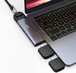 IIMII Modular USB C Hub, Adapter Compatible with MacBook Pro $11.43 + Delivery (Free with Prime & $49 Spend) @ Amazon UK via AU