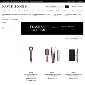 Dyson hair dryer david clearance jones