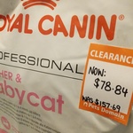Royal canine mother and baby cat dry food 10kg. Was $157.69 now $78.84. SEP 21 expiry. Wonthaggie VIC