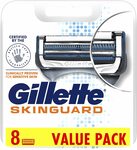 [Prime] Gillette SkinGuard Blades Refill, 8 Pack $24.49 Delivered ($19.59 S&S) @ Amazon AU
