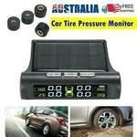 Car Tyre Pressure Monitoring System (Solar, Wireless) + 4 Sensors $16.89 Each, 2 or $32.10 Delivered @ amandadv eBay