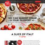 [NSW] 15% off Pizza Pick up Orders @ Made in Italy