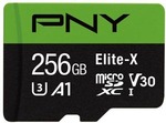 PNY Elite-X 256GB U3 V30 A1 MicroSD Card $39 + Delivery ($0 with Kogan First) @ Kogan