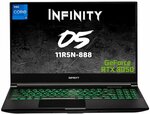 Infinity O5-11R5N-888 15.6" 144Hz Gaming Laptop w/ i711800H, 16GB RAM, 512GB SSD, RTX 3050P $1599 (Was $1799) Delivered @ Mwave