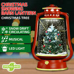 Christmas Snowing Barn Lantern Globe Street Lamp Musical Tabletop LED Light Decoration $72.95 Delivered @ Gosuperspecial eBay