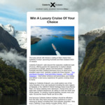 Win a Celebrity Eclipse Cruise of Your Choice (Australia and/or New Zealand) Worth up to $9,198 from Big Splash Media