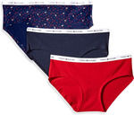 Tommy Hilfiger Women’s Hipsters Briefs Underwears 3-Pack Multi $49.97 (Was $74.95) Delivered @ Express Shopper