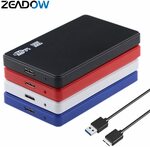 USB 3.0 to 2.5" SATA HDD/SSD Enclosure US$4.39 (~A$6.35) Delivered @ Succmass Direct AliExpress