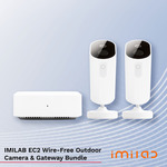 Imilab EC2 Wire-Free Outdoor Camera & Gateway Bundle $109.95 Delivered @ Panmi