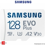 Samsung EVO Plus V30 A2 MicroSD Card 128GB with SD Adapter $18.98 + Delivery @ Shopping Square