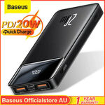 [eBay Plus] Baseus 10000mAh 20W Powerbank $23.16, USB-C 100W Cable 1m $6.31, USB-C Lightning Cable 1m $5.30 Del'd @ Baseus eBay