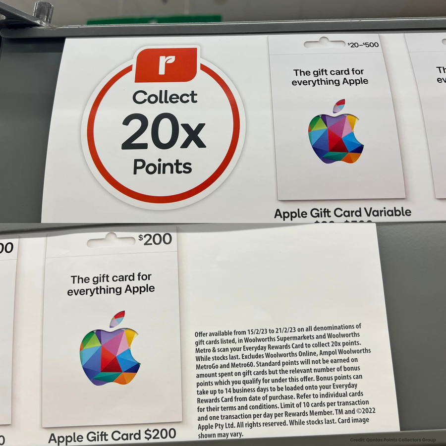 15% off $20 Apple Gift Cards (Excludes Variable Load, Max 5 Per Customer) @  Coles : r/OzBargain