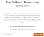 Free Pair of Custom Orthotics via Participation in an Online Trial (iPhone or iPad Required) @ The Orthotic Revolution