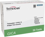 Testsealabs Covid Nasal Test 20pk Clearance $20 in-Store ($30 Min Order Online + Del) @ Coles