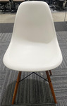 [VIC, Pre Owned] Eames DSW Vitra Side Chairs - White $35 Pick up @ Sustainable Office Solutions, Sunshine West 3020