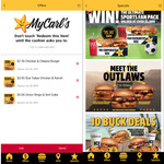 [QLD, NSW, SA, VIC] June App Only Offers from $2.50 & All Week Meal Deals from $10 @ Carl's Jr App