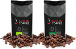2kg Sicilia Organic Sampler: 2x 1kg Beans $38.50 + Delivery or Free Pick up in Adelaide @ Sicilia Coffee