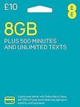 EE 30-Day Prepaid UK Mobile Plan: 100 Mins, Unlimited TXT, 2GB Data $5.68 + Del ($0 with Prime/ $49 Order) @ Amazon UK via AU