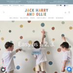 40% off Wall Decals + $8 Shipping ($0 with $150 Order) @ Jack Harry and Ollie