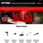 50% off Full Priced Lines + Delivery @ Katana Powertools