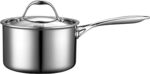Cooks Standard 3-Quart Multi-Ply Clad Stainless Steel Saucepan with Lid $22.93 + Delivery ($0 with Prime/ $59 Spend) @ Amazon AU
