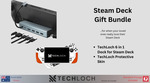 Steam Deck Dock, 6-in-1 with a Free Steam Deck Skin $36 (Was $45) & Free Delivery @ Techloch
