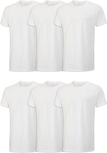Fruit of the Loom 6-Pack White Crew Undershirts (Large Only) $29.47 + Delivery ($0 with Prime/ $59 Spend) @ Amazon US via AU