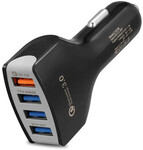 Qualcomm QC 3.0 Car Charger 4 USB Port Fast Charging Adapter $4.95 Delivered @ New Case