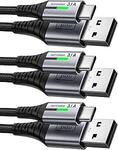 INIU USB C to USB A Cable 3.1A 3-Pack (0.5+2+2m) Nylon Braided $10.19 + Delivery ($0 with Prime/ $59 Spend) @ INIU via Amazon AU