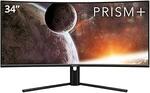 PRISM+ XQ340 PRO 34" QLED 165hz Gaming Monitor $448.99 Delivered @ PRISM+ via Amazon AU