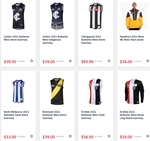 Up to 70% off On-Field Clothing (Including Guernseys) & AFLW + $9.95 Delivery ($0 with $120 Order) @ The AFL Store