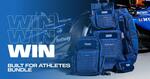 Win a Built for Athletes Bag Bundle from Atlassian Williams Racing + Built for Athletes