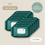 12x 80-Pack Plant-Based Baby Wipes for $41.97 + Shipping @ Luvme