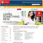 Short Courses $50 off at Centre for Continuing Education -The University of Sydney