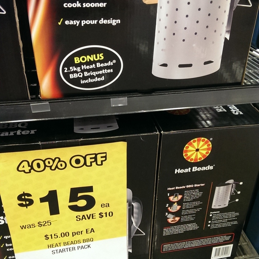 heat beads fire starter