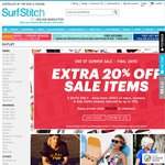Surfstich - Extra 20% off Sale Items + Free Shipping on Orders over $25