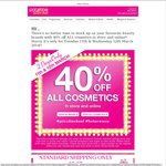 40% off Cosmetics at Priceline on 11th & 12th (Tues and Weds) This Week