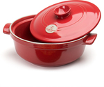 Emile Henry Flame Collection Red Risotto Pot 25cm/2.4l Peters of Kensington $39 + Delivery