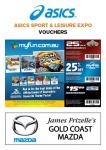 Asics Sport & Leisure Expo coupon offers - Gold Coast