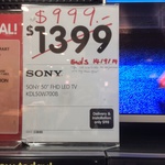 [Ashfield, NSW] Sony 50" FHD Smart LED TV $999 (Save $400) KDL50W700B @ Dick Smith